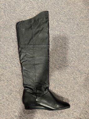 Bakers Tate Style 135 Size 9B Women Tall Black Leather Boots New Unworn Ladies